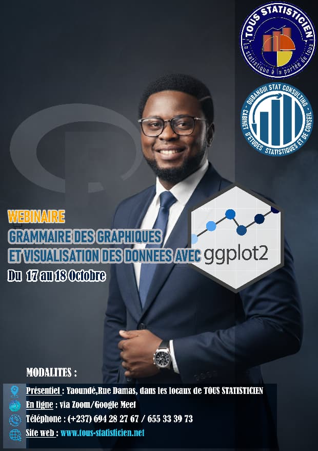 PARTAGE D’EXPERIENCE SUR LA VISUALISATION ELEGANTE SUR R AVEC LE PACKAGE GGPLOT2